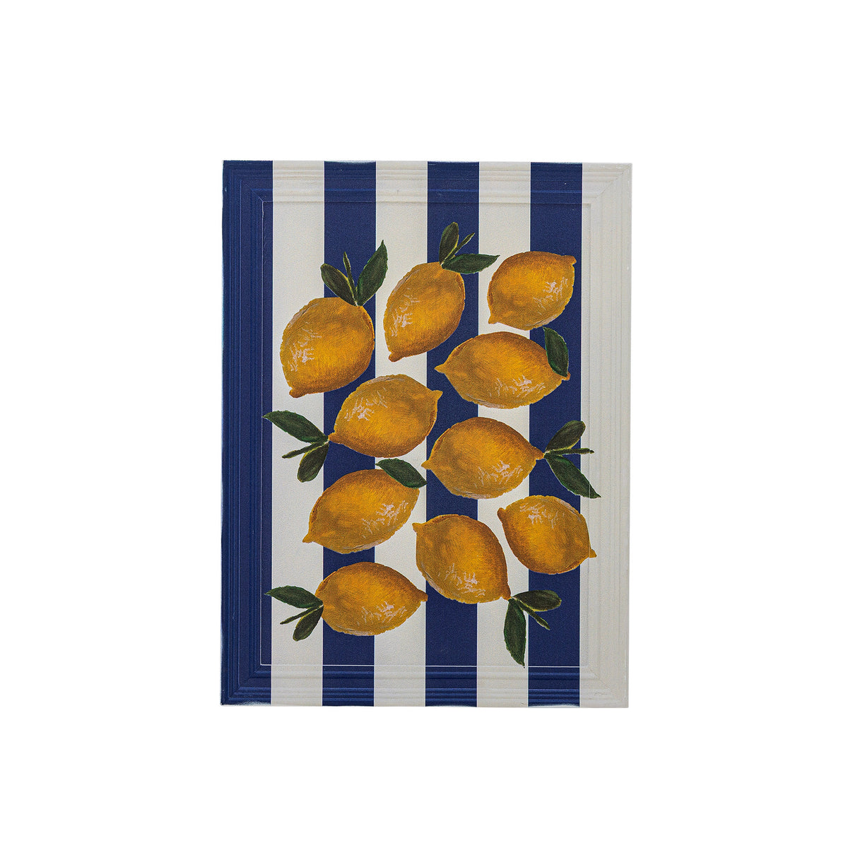 Limone Illustration mit Rahmen, Bunt, Tannenholz in Multi präsentiert im Onlineshop von KAQTU Design AG. Bild ist von Creative Collection