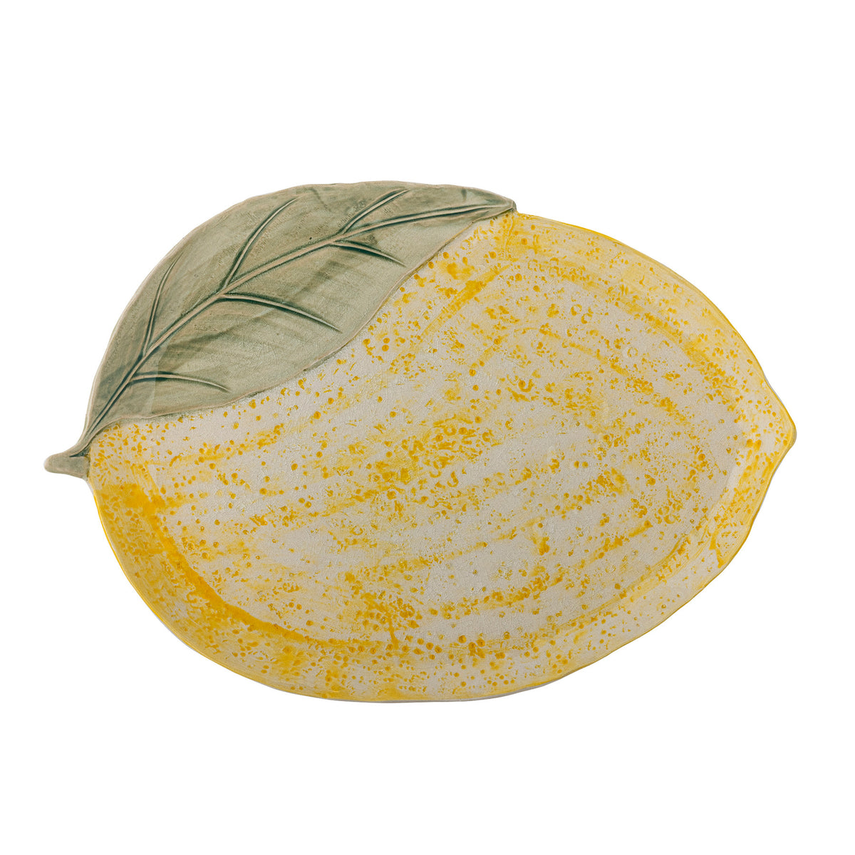 Hadden Servierplatte, Gelb, Steingut in Yellow präsentiert im Onlineshop von KAQTU Design AG. Servierplatten ist von Creative Collection