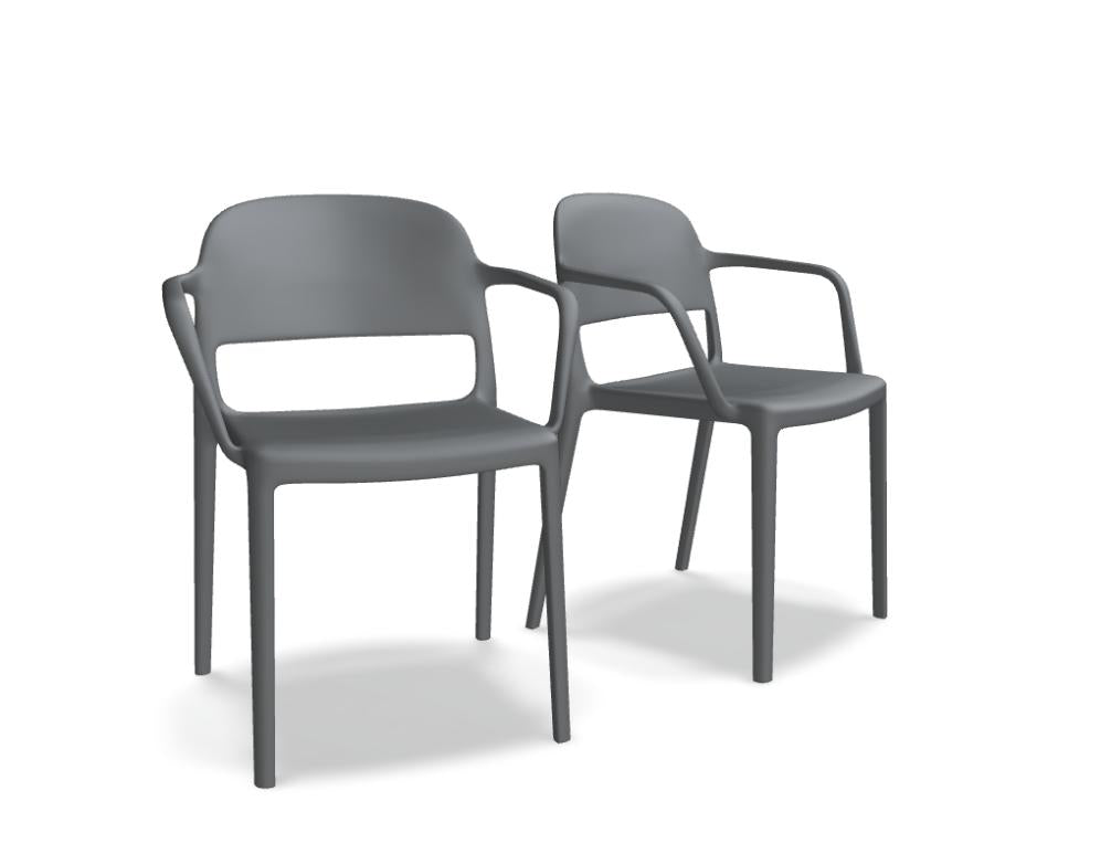 Blendy BNDD02 - Stuhl in Gelb präsentiert im Onlineshop von KAQTU Design AG. Gartenstuhl ist von Mdd