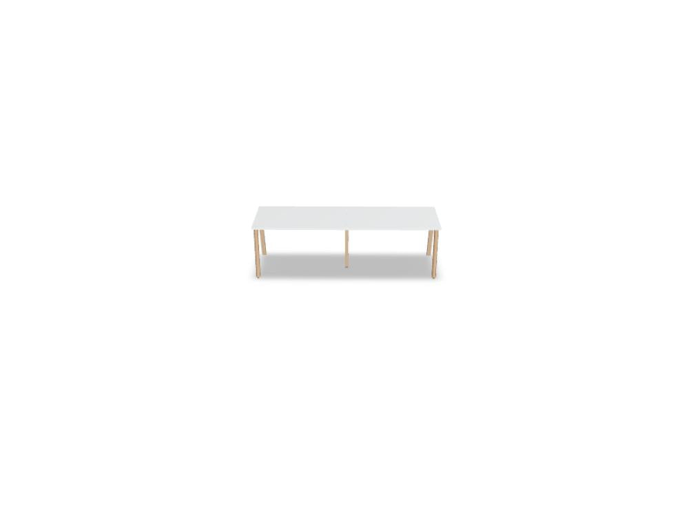 Ogi B BOB220E2 - Schreibtisch in Weiss Pastell präsentiert im Onlineshop von KAQTU Design AG. Schreibtisch ist von Mdd
