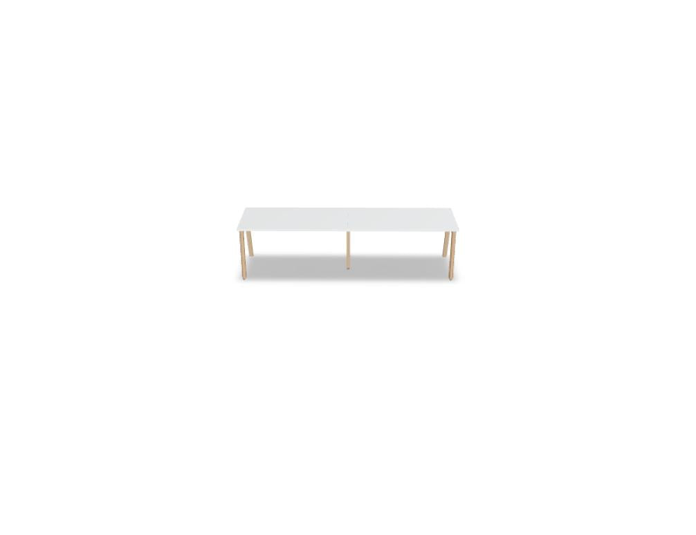 Ogi B BOB240E2 - Schreibtisch in Weiss Pastell präsentiert im Onlineshop von KAQTU Design AG. Schreibtisch ist von Mdd