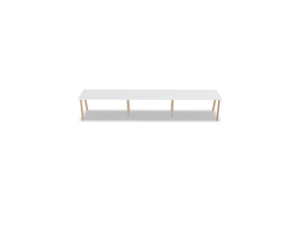 Ogi B BOB240E3 - Schreibtisch in Weiss Pastell präsentiert im Onlineshop von KAQTU Design AG. Schreibtisch ist von Mdd