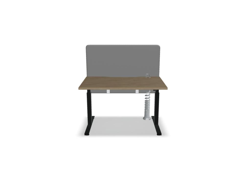 Ogi Drive BOD52 - Schreibtisch elektrisch höhenverstellbar, zweimotoriges Gestell in Honigeiche präsentiert im Onlineshop von KAQTU Design AG. Schreibtisch ist von Mdd
