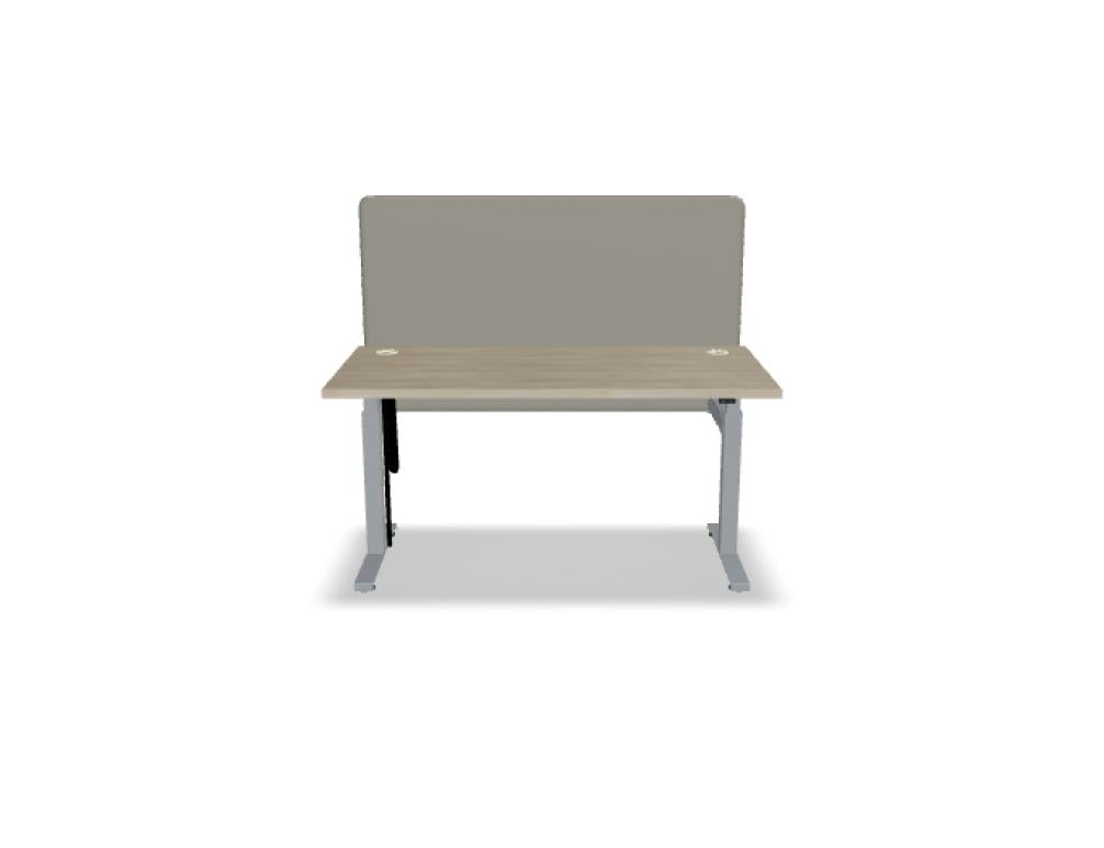 Ogi Drive BOD547 - Schreibtisch elektrisch höhenverstellbar, zweimotoriges Gestell in Honigeiche präsentiert im Onlineshop von KAQTU Design AG. Schreibtisch ist von Mdd