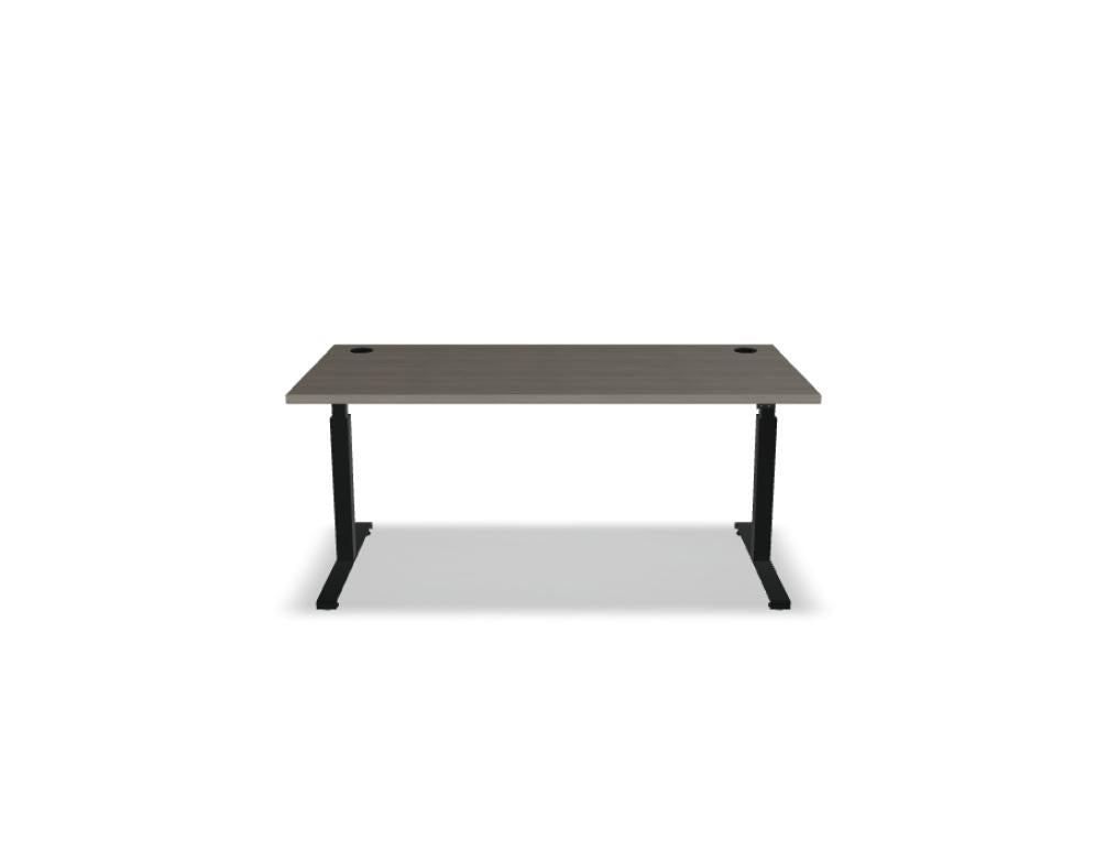 Ogi Drive BOD56 - Schreibtisch elektrisch höhenverstellbar, zweimotoriges Gestell in Honigeiche präsentiert im Onlineshop von KAQTU Design AG. Schreibtisch ist von Mdd