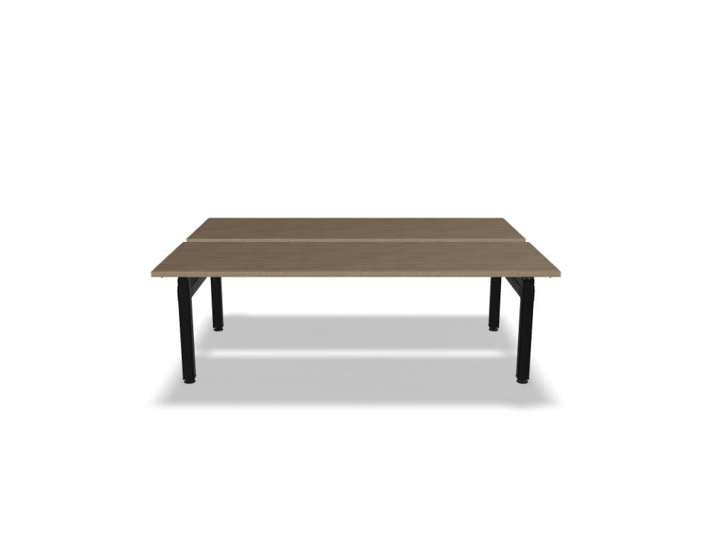 Ogi Drive Bench BOD570 - Doppelschreibtisch mit elektrischer Höhenverstellung, zweimotoriges Gestell in Honigeiche präsentiert im Onlineshop von KAQTU Design AG. Schreibtisch ist von Mdd