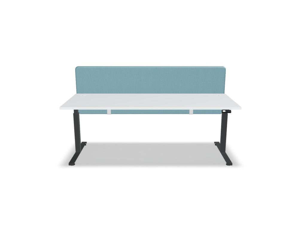 Ogi Drive BOD60 - Schreibtisch elektrisch höhenverstellbar, zweimotoriges Gestell in Honigeiche präsentiert im Onlineshop von KAQTU Design AG. Schreibtisch ist von Mdd