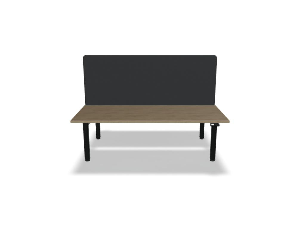 Ogi Drive Bench BOD618 - Doppelschreibtisch mit elektrischer Höhenverstellung, zweimotoriges Gestell in Honigeiche präsentiert im Onlineshop von KAQTU Design AG. Schreibtisch ist von Mdd