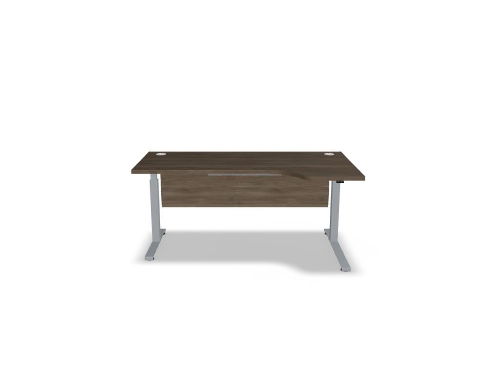 Ogi Drive BODK567 - Schreibtisch elektrisch höhenverstellbar, zweimotoriges Gestell in Honigeiche präsentiert im Onlineshop von KAQTU Design AG. Schreibtisch ist von Mdd