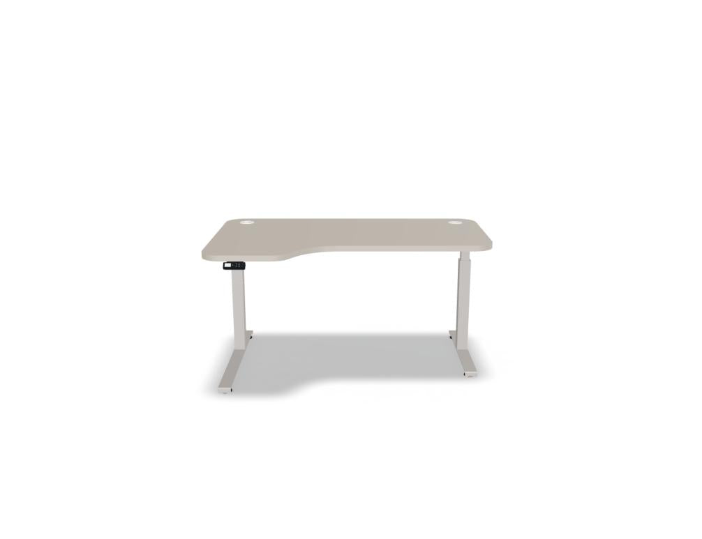 Ogi Drive BODKZ547 - Schreibtisch elektrisch höhenverstellbar, zweimotoriges Gestell in Honigeiche präsentiert im Onlineshop von KAQTU Design AG. Schreibtisch ist von Mdd