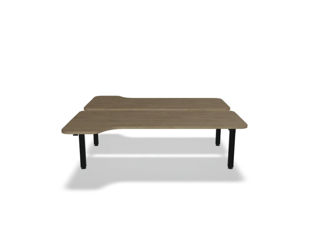 Ogi Drive Bench BODKZ620 - Doppelschreibtisch mit elektrischer Höhenverstellung, zweimotoriges Gestell in Honigeiche präsentiert im Onlineshop von KAQTU Design AG. Schreibtisch ist von Mdd