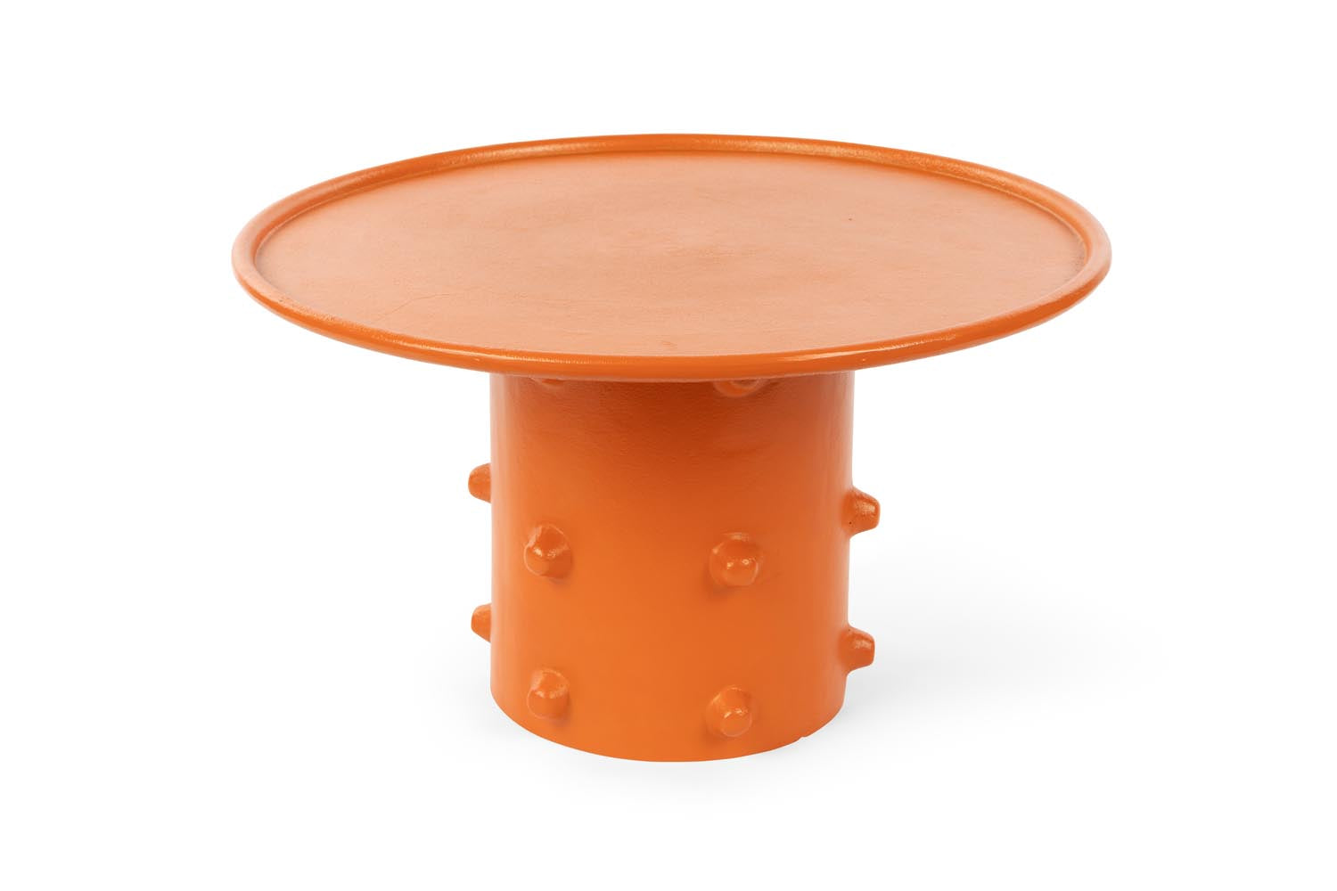 Verleihen Sie Ihrem Raum mit dem Pinch Me Beistelltisch von Bold Monkey einen kreativen Akzent. Sein einzigartiges Kaktus-Design und die lebendige orange Farbe machen ihn zum perfekten Blickfang.