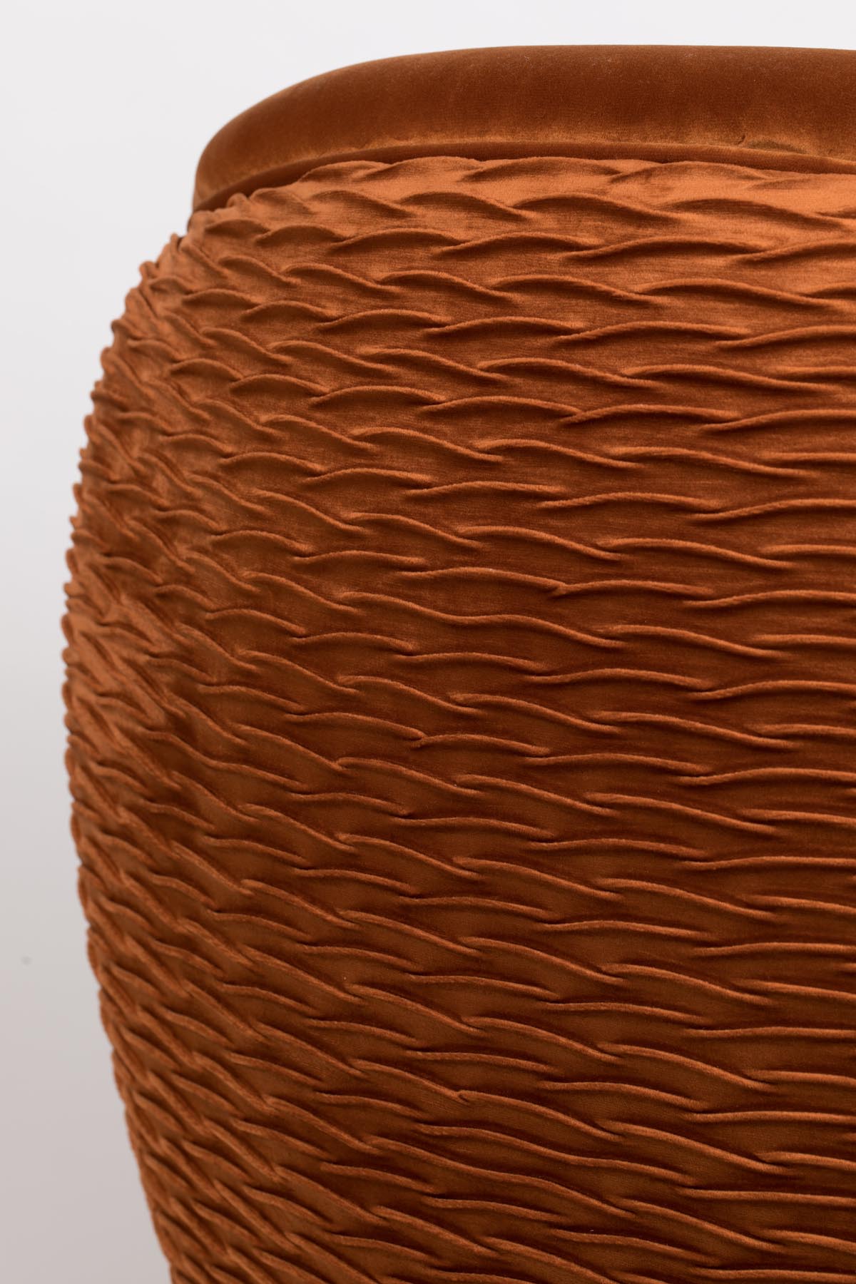 SO CURVY Loungesessel in orange präsentiert im Onlineshop von KAQTU Design AG. Sessel ist von Bold Monkey