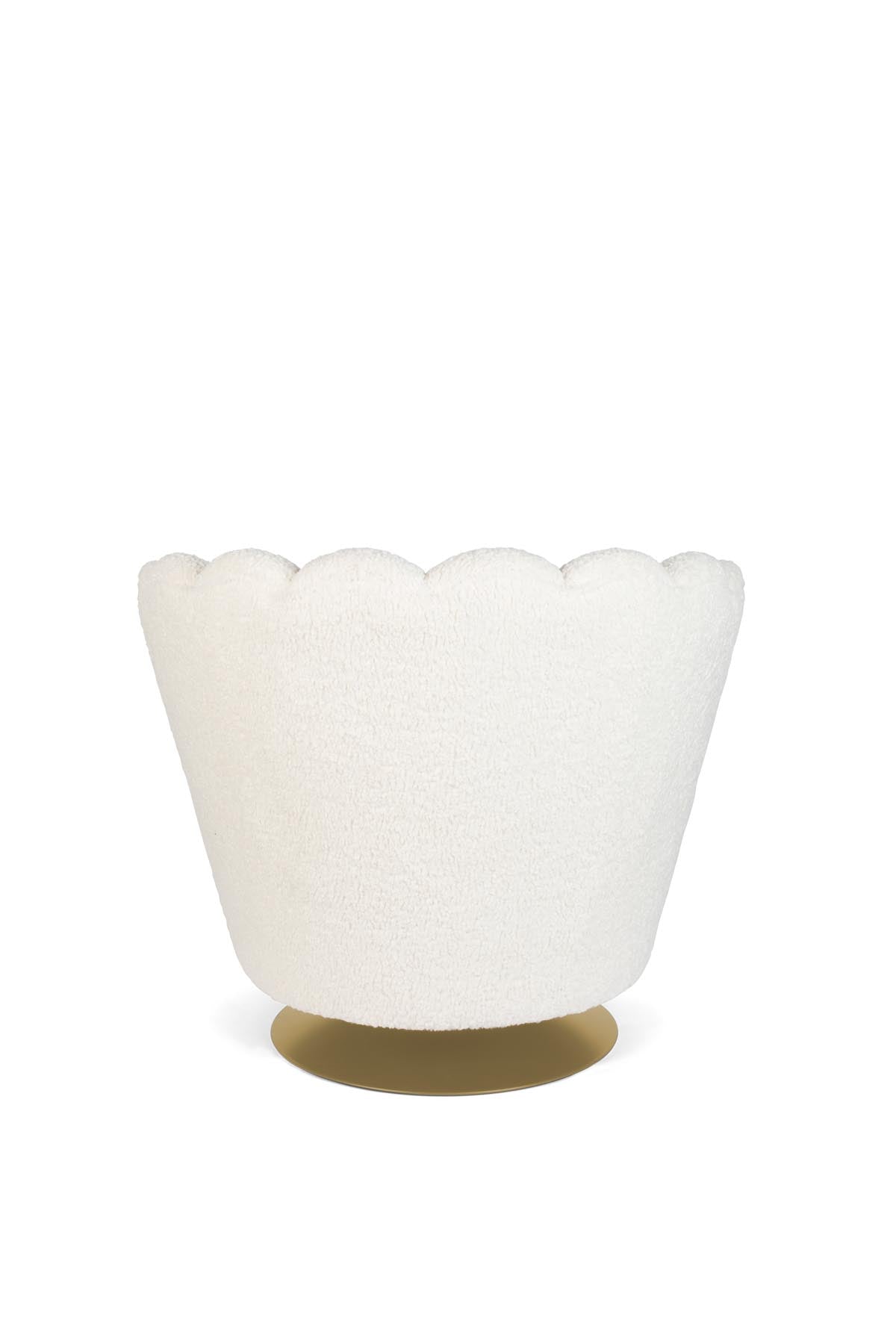 MOTHER OF ALL SHELLS Loungesessel in Weiss präsentiert im Onlineshop von KAQTU Design AG. Sessel ist von Bold Monkey