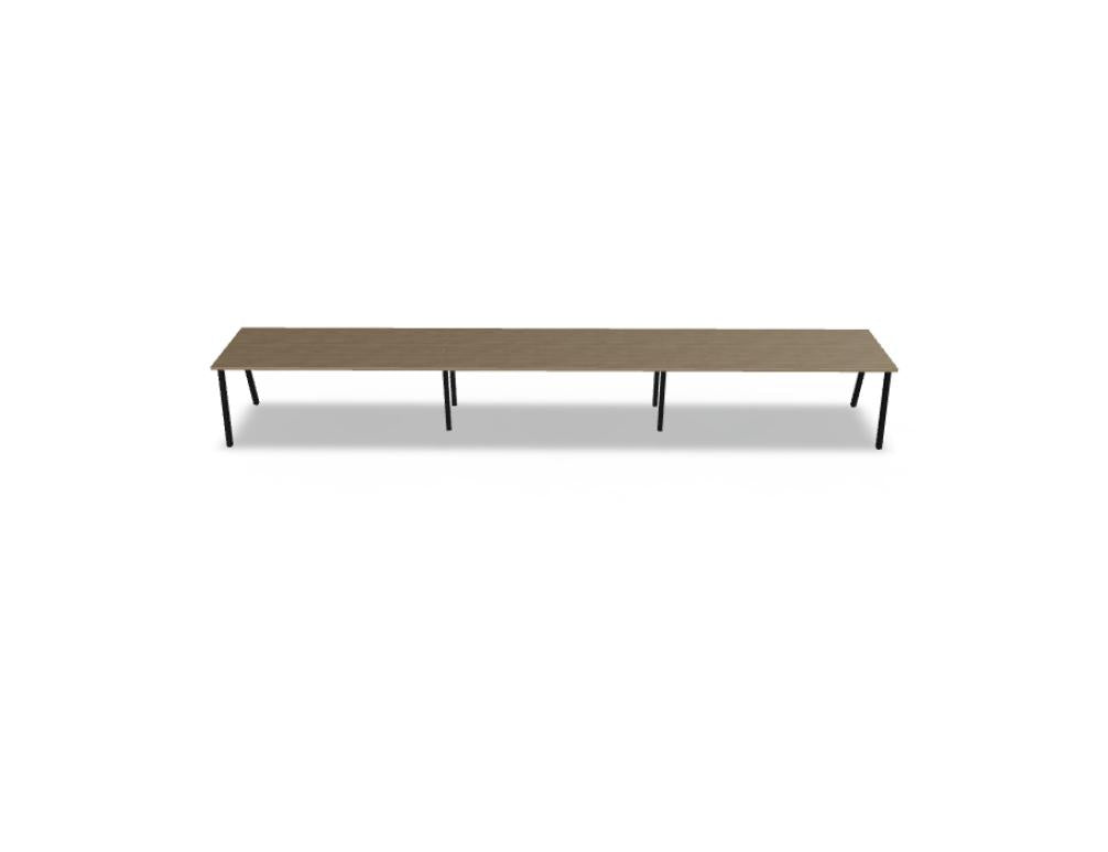 Ogi M BOM05E3 - Schreibtisch in Honigeiche präsentiert im Onlineshop von KAQTU Design AG. Schreibtisch ist von Mdd
