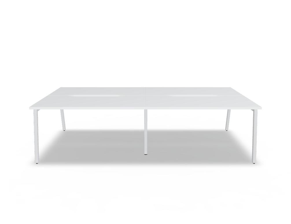 Ogi M Bench BOM44E2 - Doppelschreibtisch in Honigeiche präsentiert im Onlineshop von KAQTU Design AG. Schreibtisch ist von Mdd