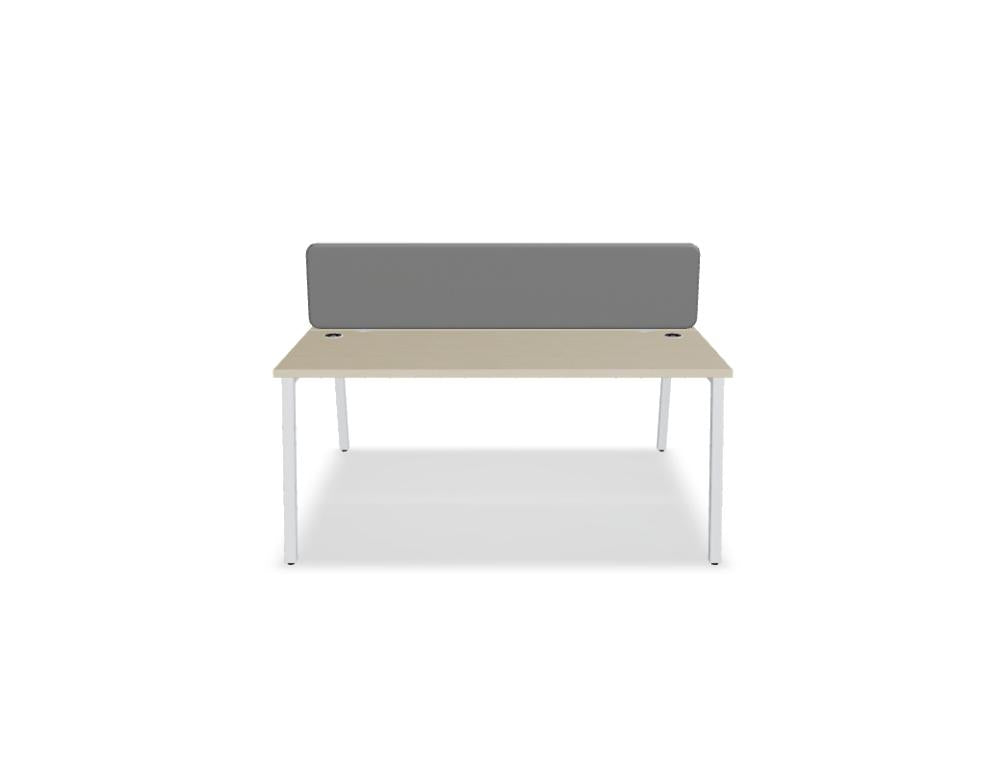 Ogi M Bench BOM46 - Doppelschreibtisch in Honigeiche präsentiert im Onlineshop von KAQTU Design AG. Schreibtisch ist von Mdd