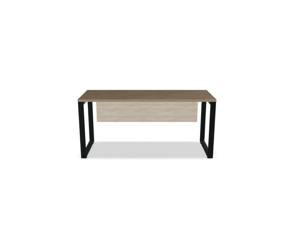 Ogi Q BOQ16 - Schreibtisch in Honigeiche präsentiert im Onlineshop von KAQTU Design AG. Schreibtisch ist von Mdd