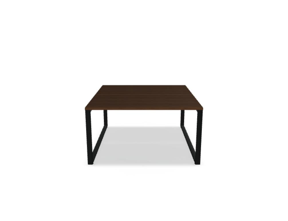 Ogi Q Bench BOQ33 - Doppelschreibtisch in Honigeiche präsentiert im Onlineshop von KAQTU Design AG. Schreibtisch ist von Mdd