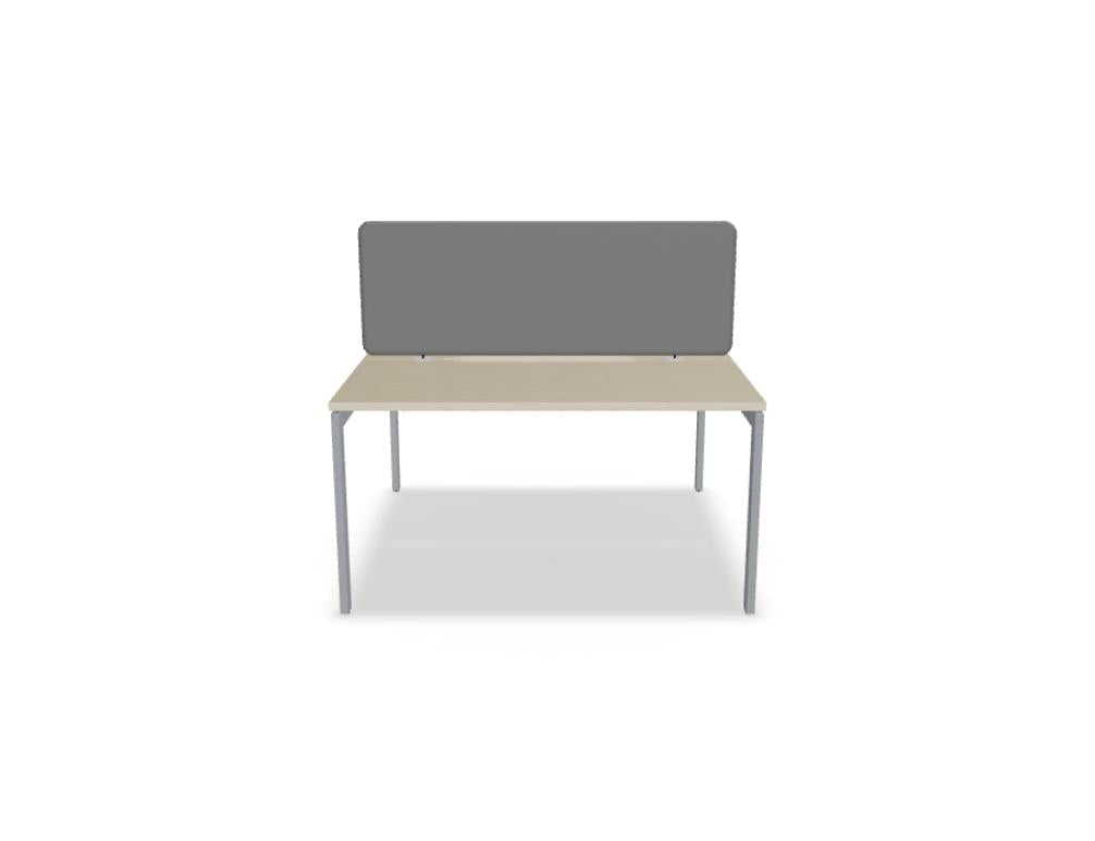 Ogi U Bench BOU44 - Doppelschreibtisch in Honigeiche präsentiert im Onlineshop von KAQTU Design AG. Schreibtisch ist von Mdd