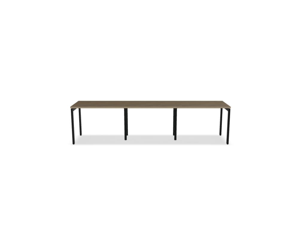 Ogi U BOU49E3 - Schreibtisch in Honigeiche präsentiert im Onlineshop von KAQTU Design AG. Schreibtisch ist von Mdd