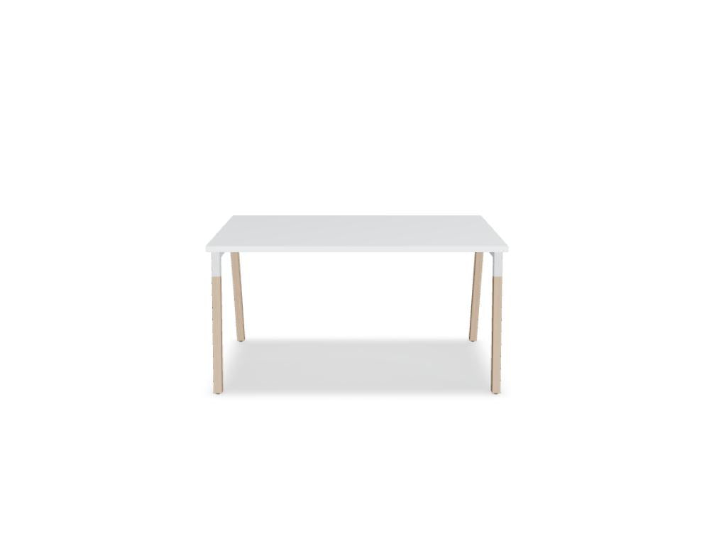 Ogi W BOW03 - Schreibtisch in Honigeiche präsentiert im Onlineshop von KAQTU Design AG. Schreibtisch ist von Mdd