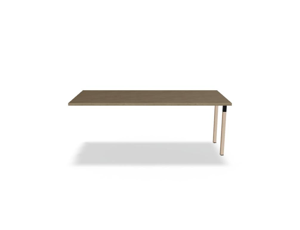 Ogi W BOW052L - Schreibtisch in Honigeiche präsentiert im Onlineshop von KAQTU Design AG. Schreibtisch ist von Mdd