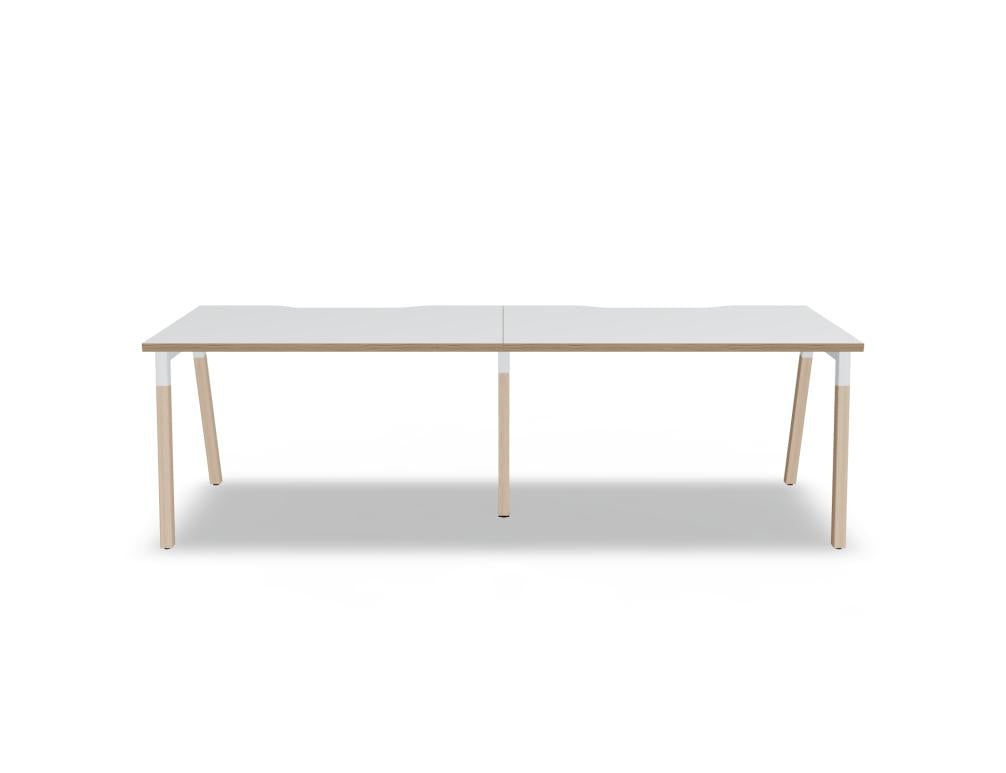 Ogi W BOW22E2 - Schreibtisch in Honigeiche präsentiert im Onlineshop von KAQTU Design AG. Schreibtisch ist von Mdd