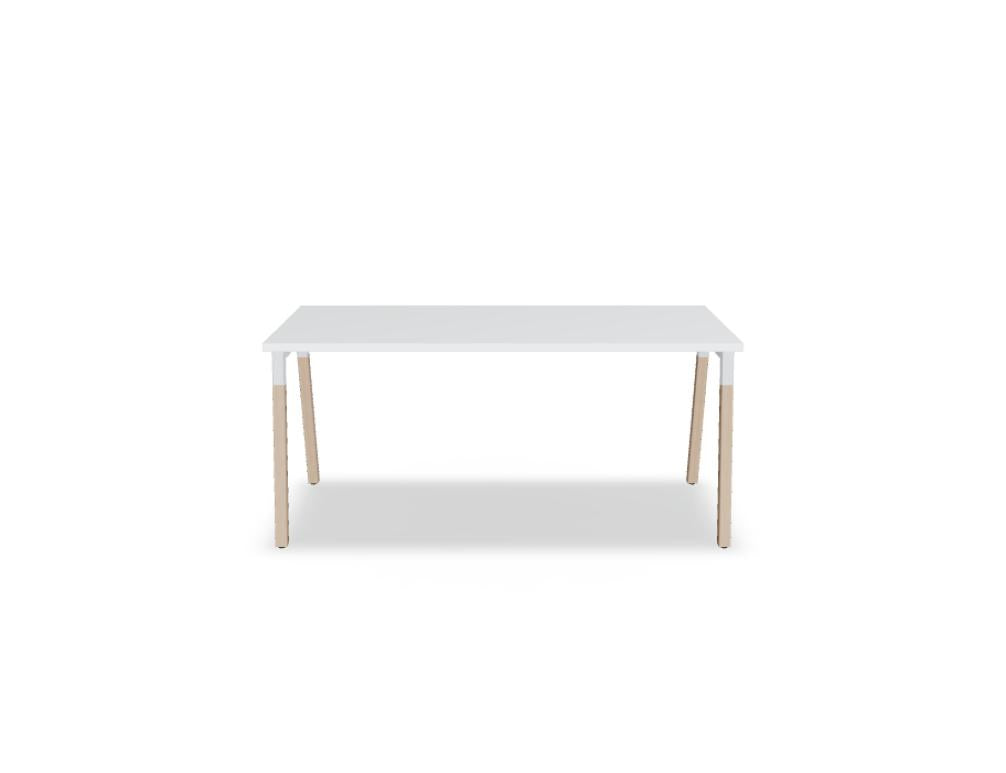 Ogi W BOW26 - Schreibtisch in Honigeiche präsentiert im Onlineshop von KAQTU Design AG. Schreibtisch ist von Mdd