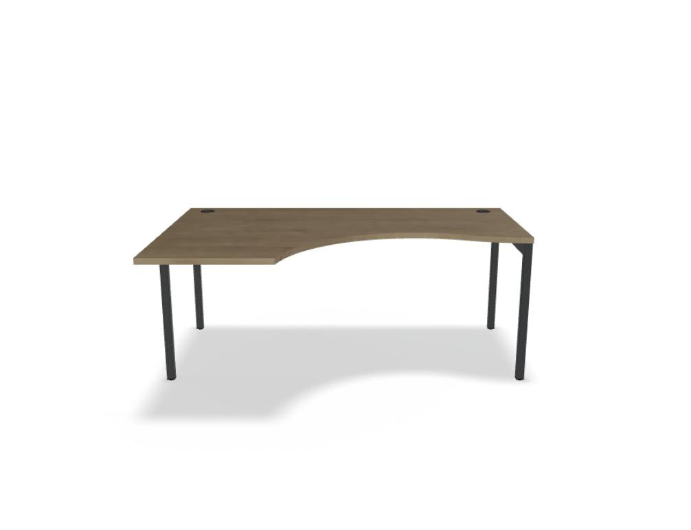 Ogi Y BOY17 - Schreibtisch in Honigeiche präsentiert im Onlineshop von KAQTU Design AG. Schreibtisch ist von Mdd