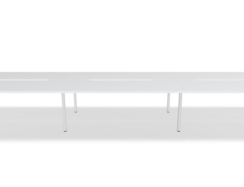 Ogi Y Bench BOY35E3 - Doppelschreibtisch in Honigeiche präsentiert im Onlineshop von KAQTU Design AG. Schreibtisch ist von Mdd