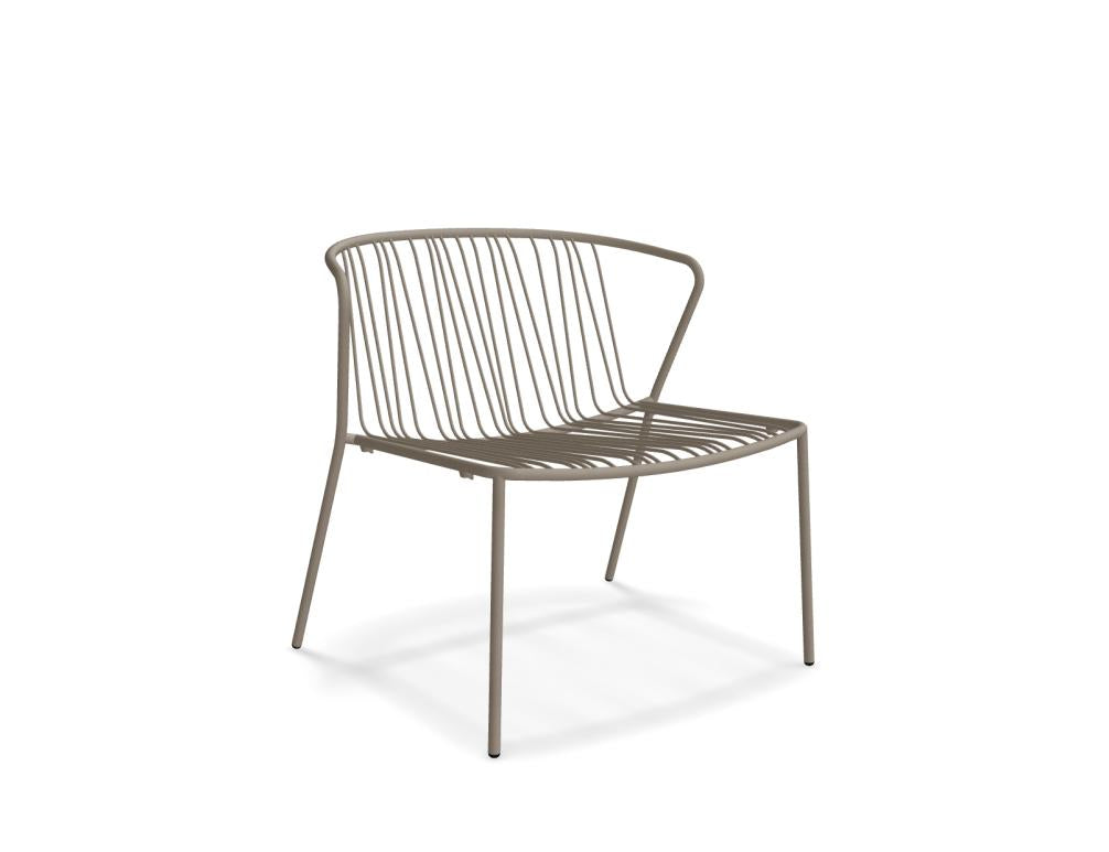 Bris BRS08 - Sessel in Ziegelrot präsentiert im Onlineshop von KAQTU Design AG. Outdoor-Sessel ist von Mdd