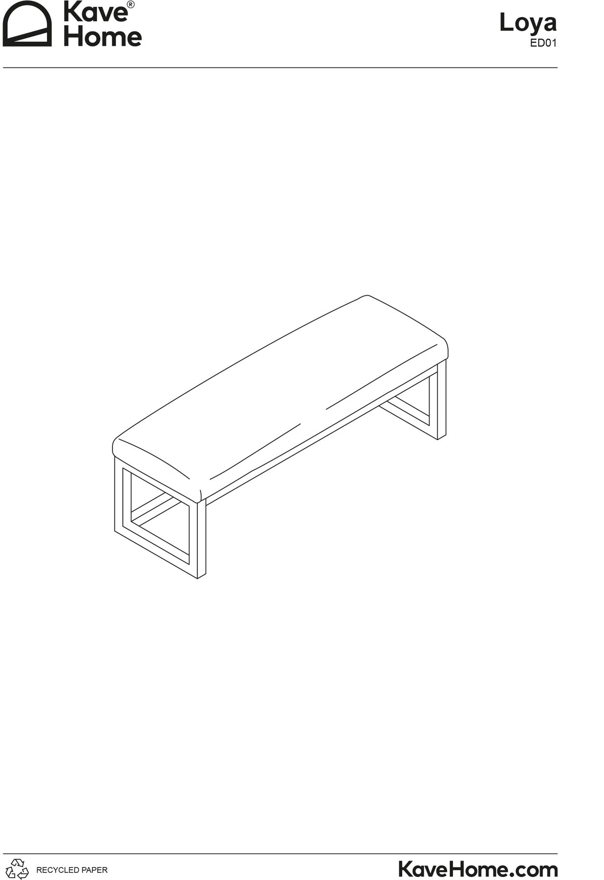 Bank Loya aus beiger Chenille und Buchenholz mit Nussbaum-Finish 128 cm in Beige präsentiert im Onlineshop von KAQTU Design AG. Sitzbank ist von Kave Home