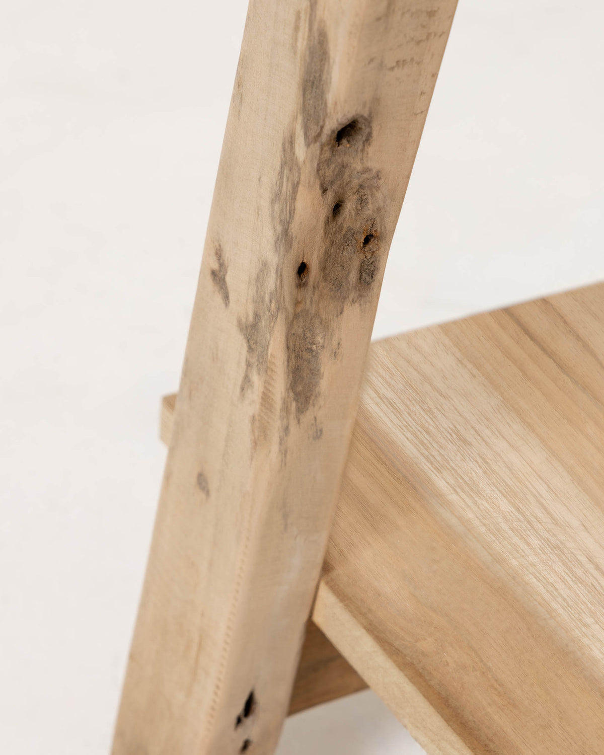 Safara Bank aus massivem recyceltem Teakholz 100 cm in Natur präsentiert im Onlineshop von KAQTU Design AG. Sitzbank ist von Kave Home