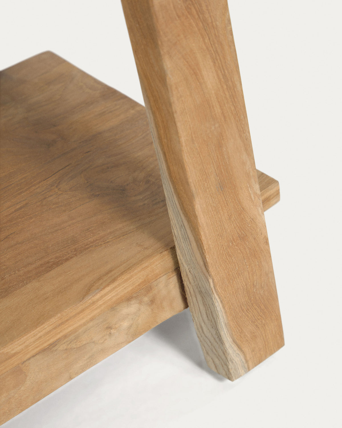Safara Bank aus massivem recyceltem Teakholz 150 cm in Natur präsentiert im Onlineshop von KAQTU Design AG. Sitzbank ist von Kave Home