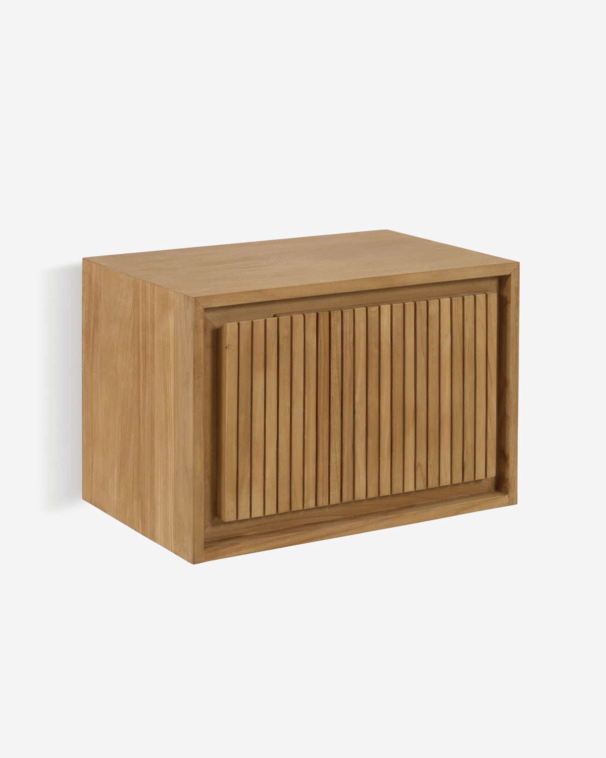 Badmöbel Taciana aus massivem Teakholz 60 x 40 m in Natur präsentiert im Onlineshop von KAQTU Design AG. Wandschrank ist von Kave Home