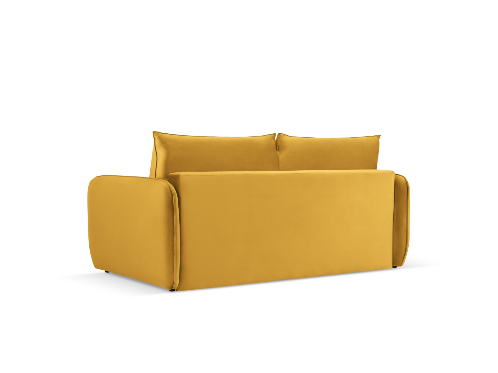 Erleben Sie das vielseitige Vienna Velour Sofa mit Schlaffunktion von Cosmopolitan Design – ideal für kleine Räume und Übernachtungsgäste.