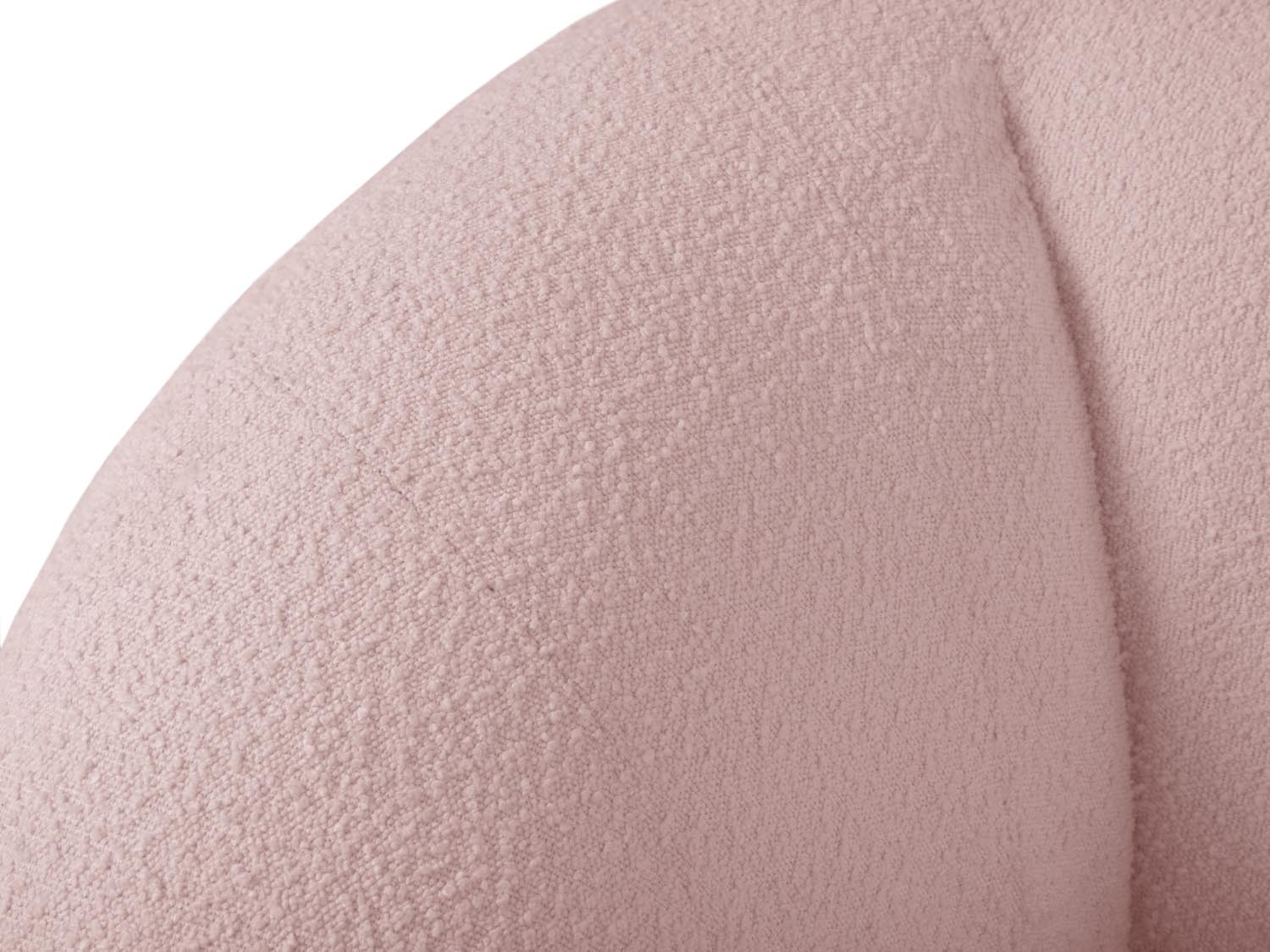 Modernes 2-Sitzer Sofa "Essen" in zartem Powder Pink, perfekt für gemütliche Abende und stilvolle Einrichtung von Cosmopolitan Design.