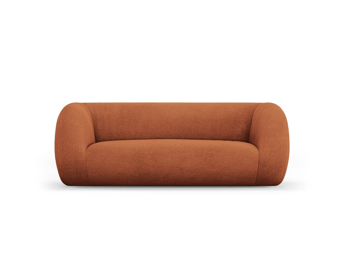 Essen Boucle Sofa 2 Sitzer in Terracotta-Baloo präsentiert im Onlineshop von KAQTU Design AG. 2er Sofa ist von Cosmopolitan Design