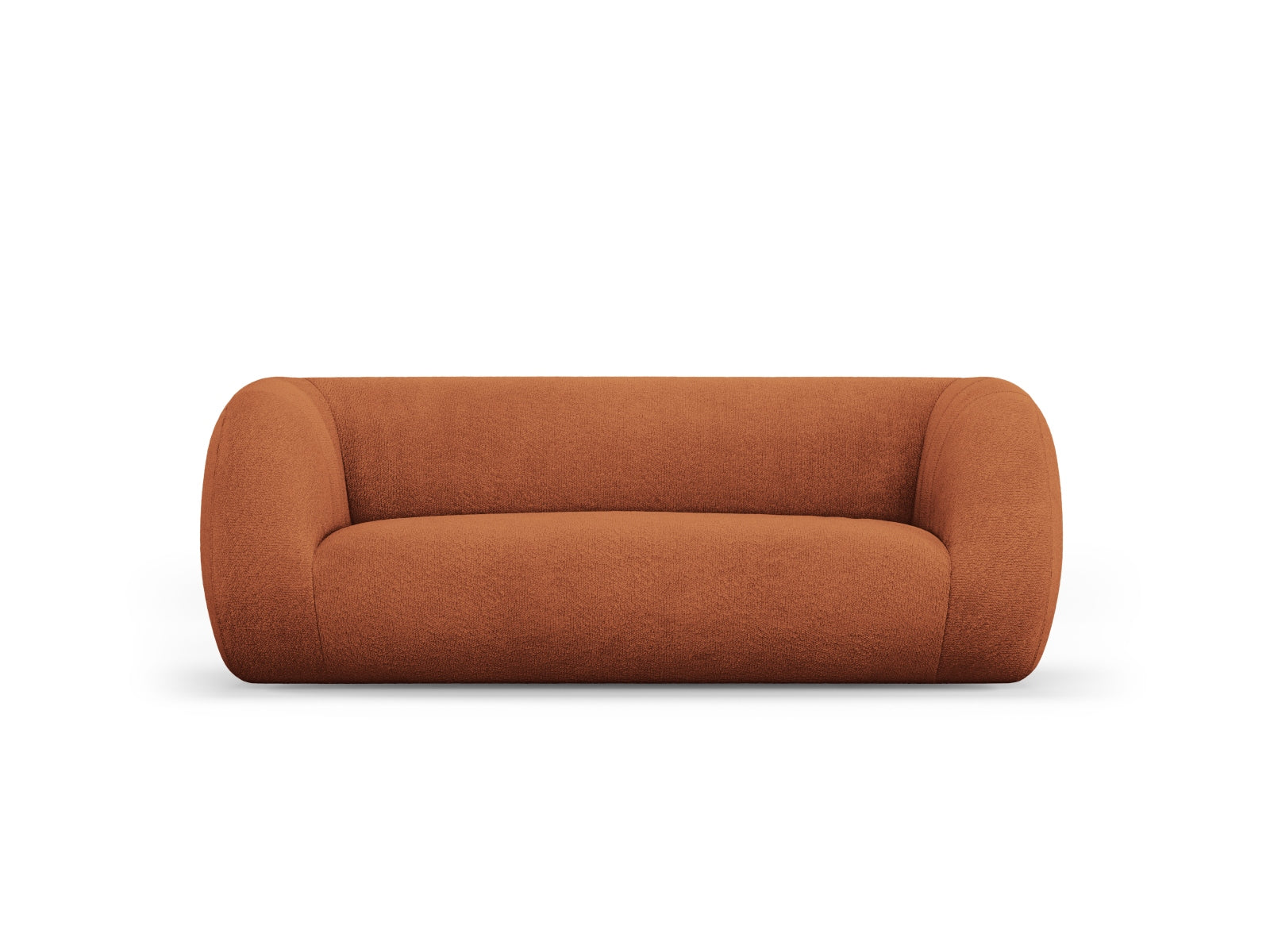 Essen Boucle Sofa 2 Sitzer in Terracotta-Baloo präsentiert im Onlineshop von KAQTU Design AG. 2er Sofa ist von Cosmopolitan Design