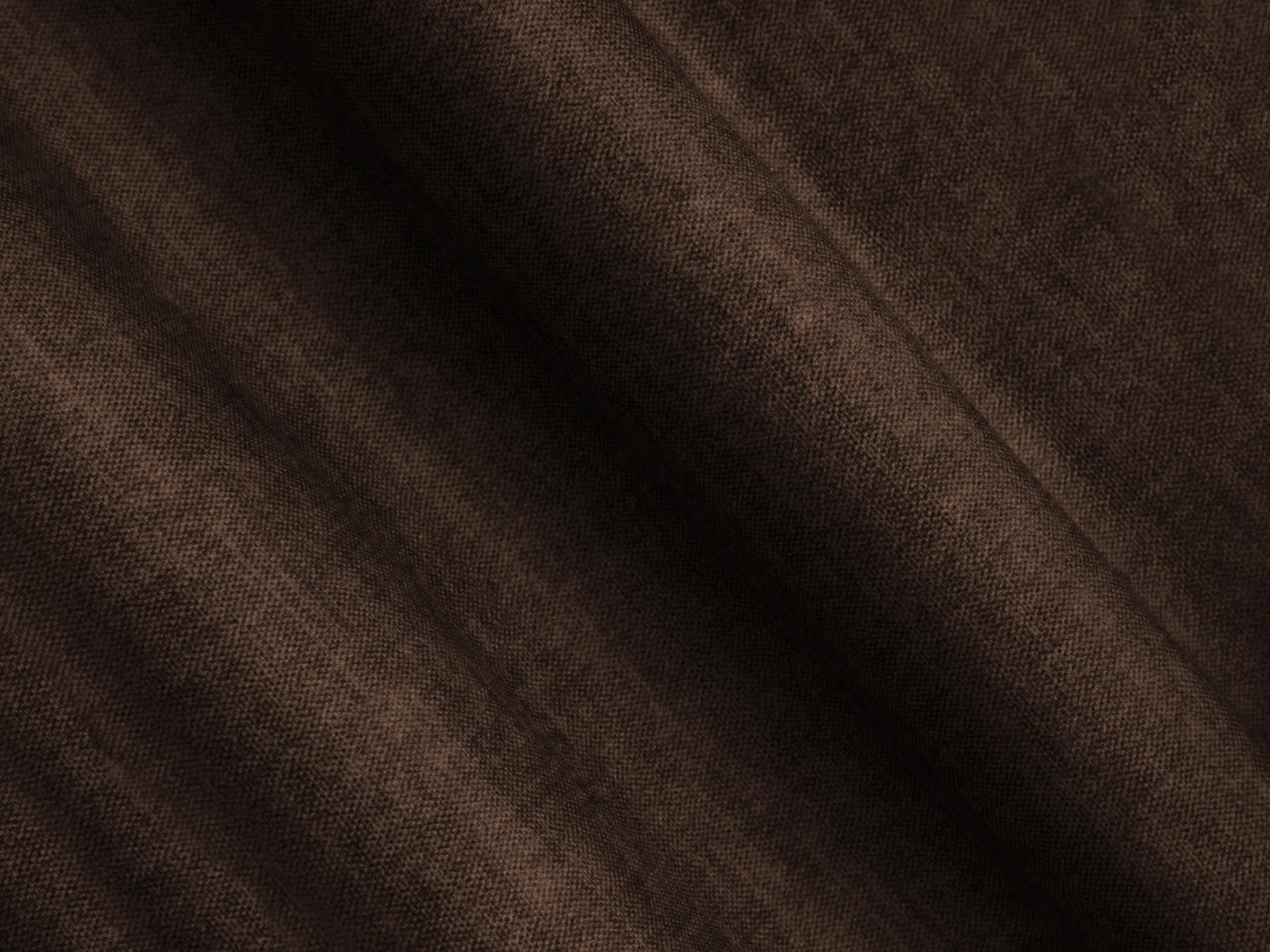 Elegantes 2-Sitzer Sofa Campi in der Farbe Chocolate-Vogue, ideal für entspannte Stunden und geschmackvolle Wohnräume.