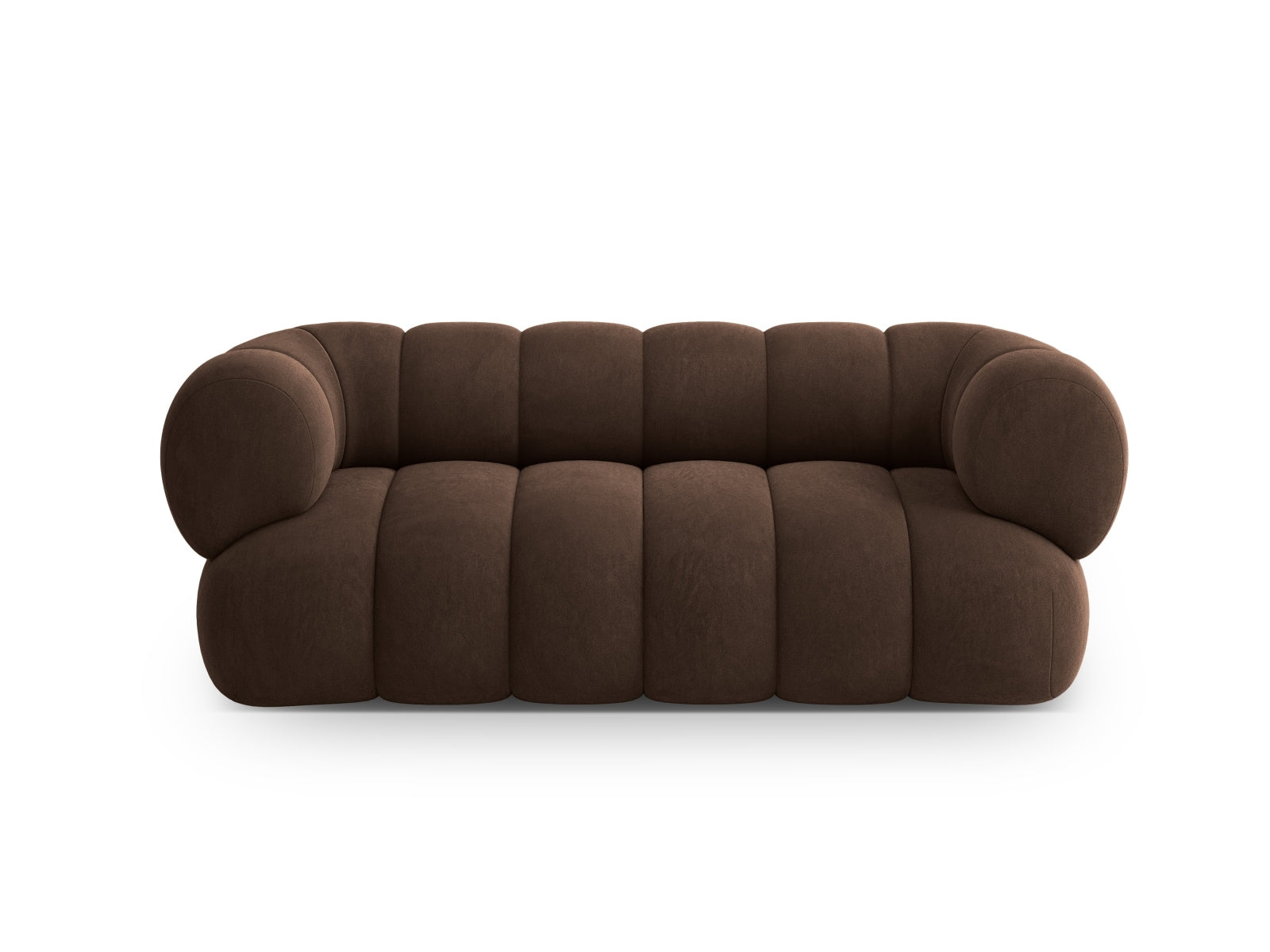 Koge Velour Sofa 2 Sitzer 95cm in Chocolate präsentiert im Onlineshop von KAQTU Design AG. 2er Sofa ist von Cosmopolitan Design