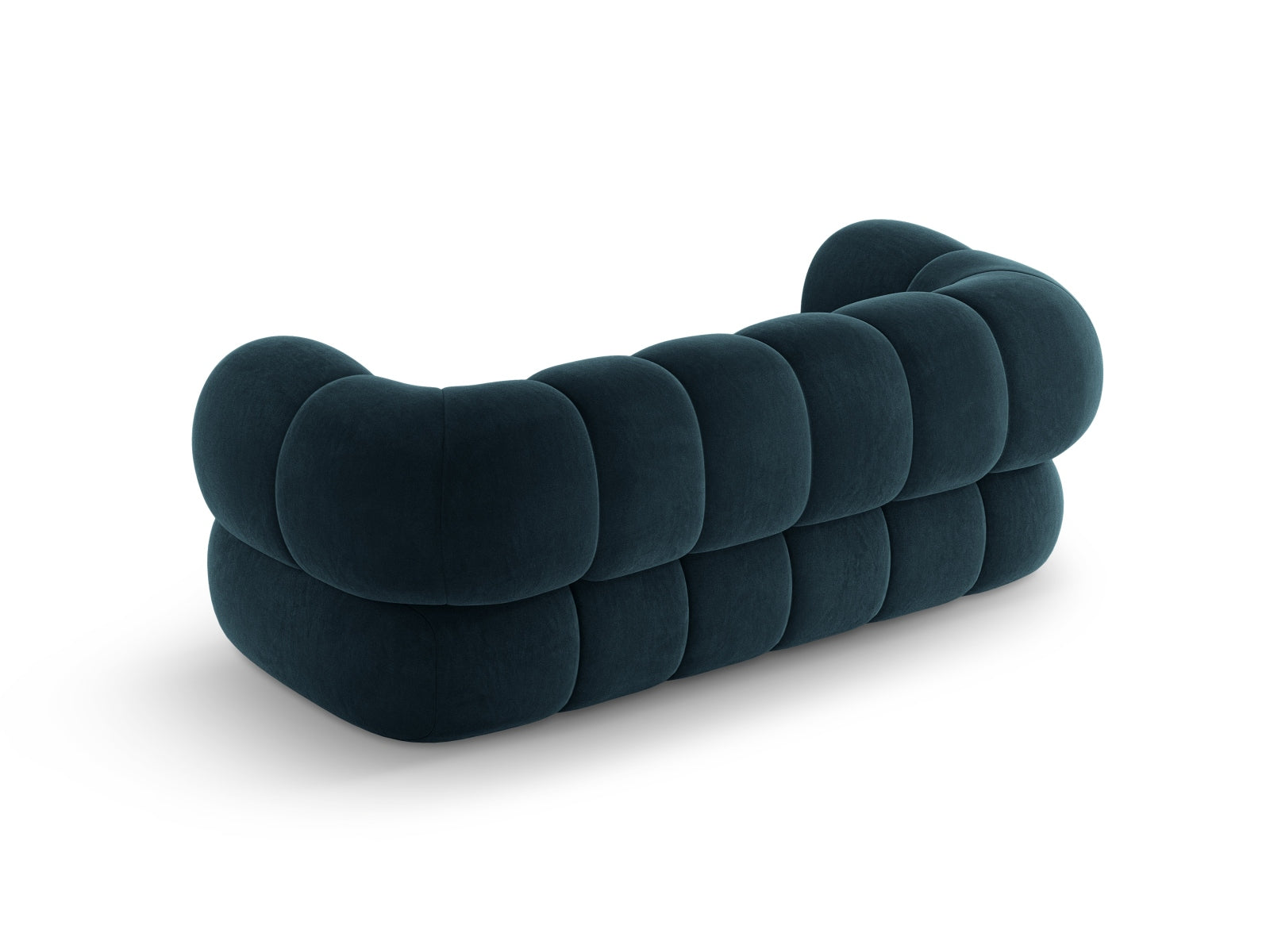 Elegantes 2-Sitzer Sofa Koge in luxuriösem Velours, 95 cm breit, ideal für stilvolle Wohnräume und gemütliche Atmosphäre.