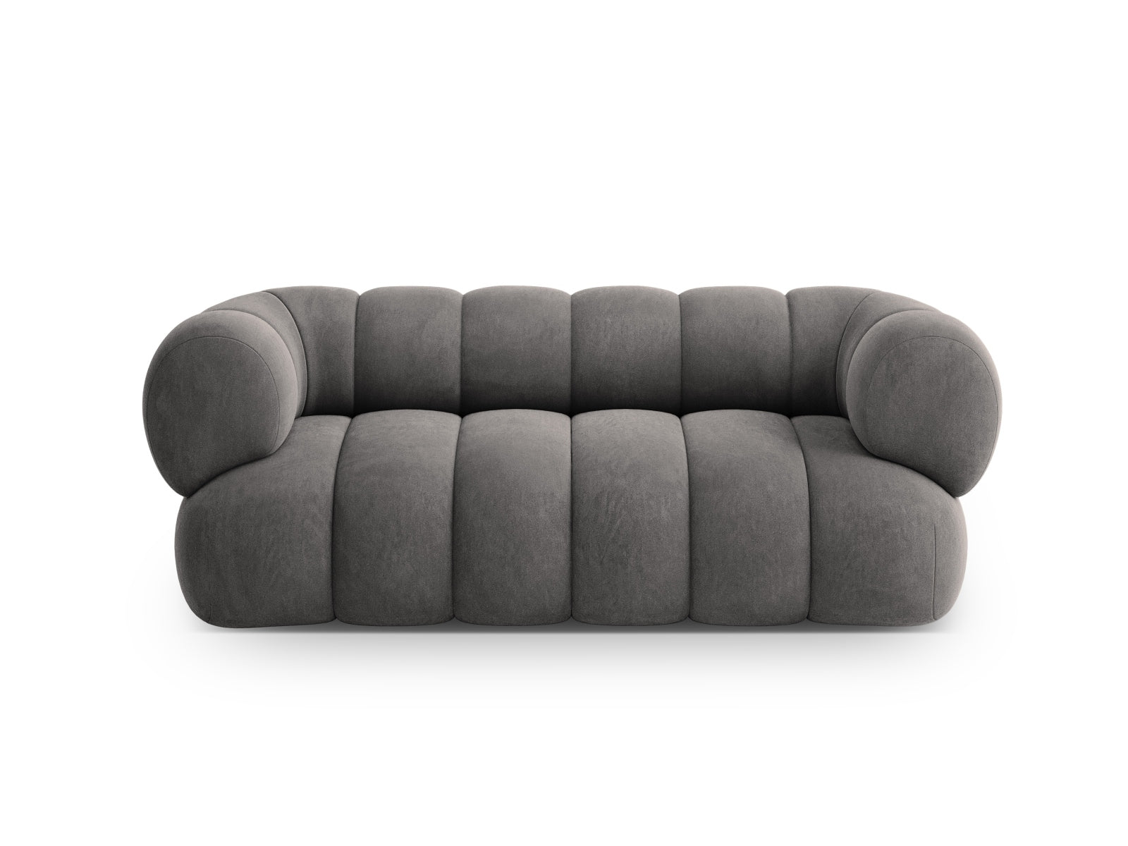 Koge Velour Sofa 2 Sitzer 95cm in Grey-Vogue präsentiert im Onlineshop von KAQTU Design AG. 2er Sofa ist von Cosmopolitan Design