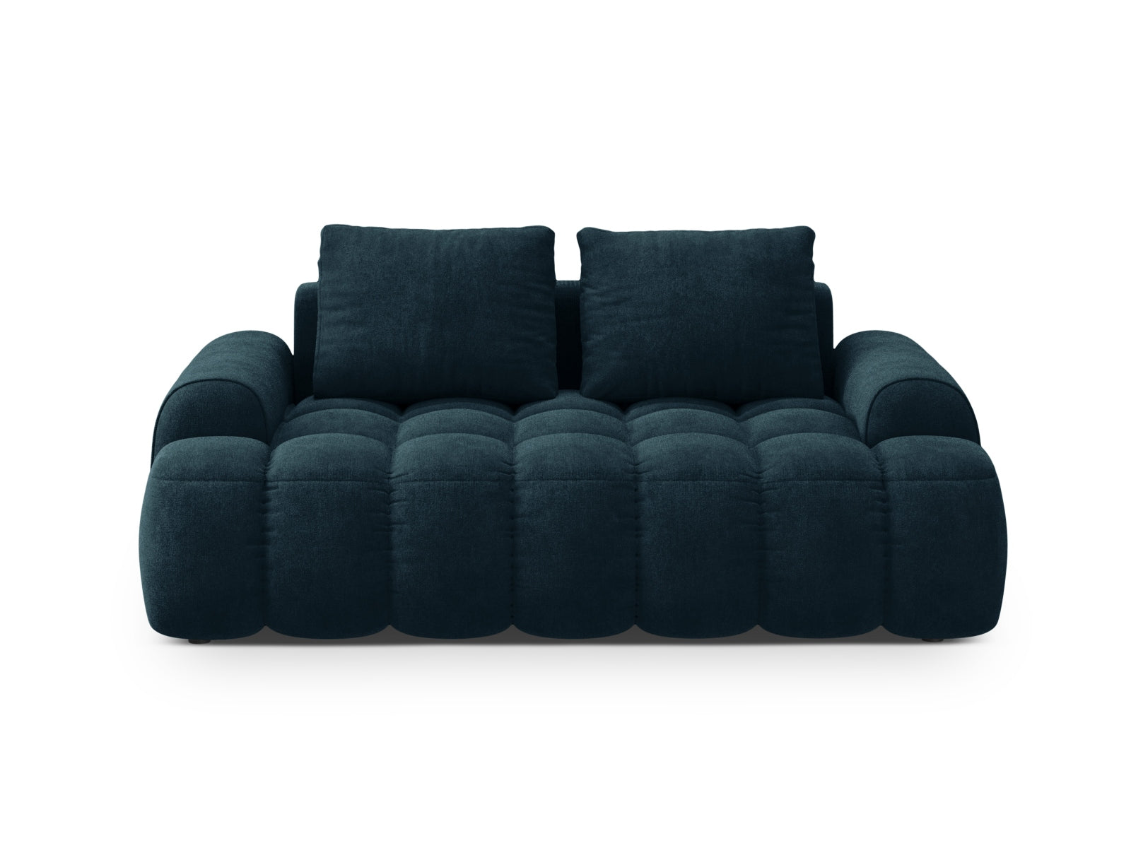 Linz Velour Sofa 2 Sitzer 100cm in Deep Petrol-Vogue präsentiert im Onlineshop von KAQTU Design AG. 2er Sofa ist von Cosmopolitan Design