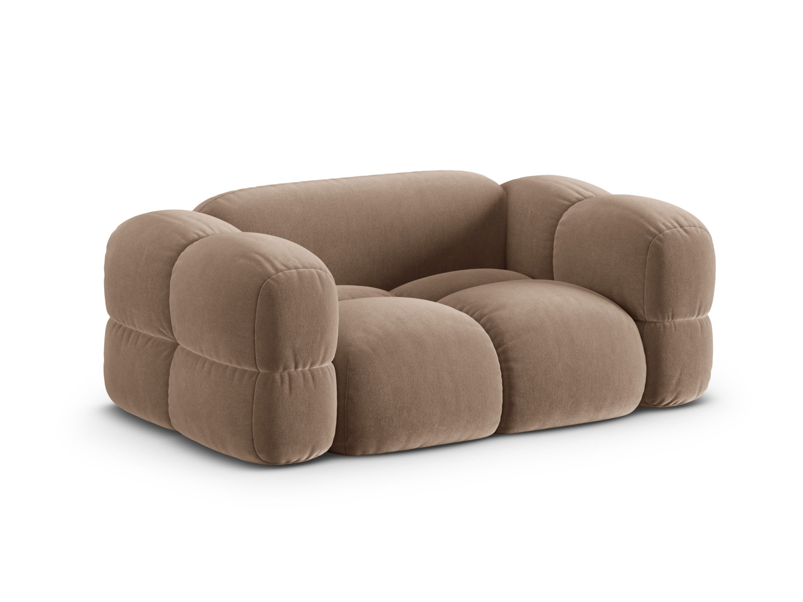 Stilvolles Loretto Velour Sofa 2 Sitzer (100 cm) von Cosmopolitan Design – perfekt für kleine Räume, langlebig und in verschiedenen Farben erhältlich.