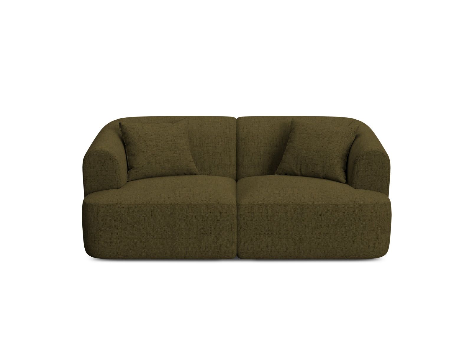 2-Sitzer Modular Sofa Campi in Green-Moly präsentiert im Onlineshop von KAQTU Design AG. 2er Sofa ist von Cosmopolitan Design