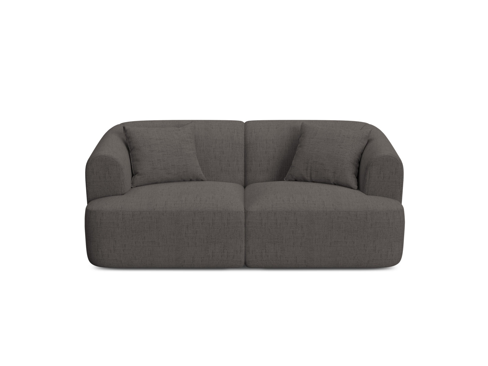 2-Sitzer Modular Sofa Campi in Grey-Moly präsentiert im Onlineshop von KAQTU Design AG. 2er Sofa ist von Cosmopolitan Design