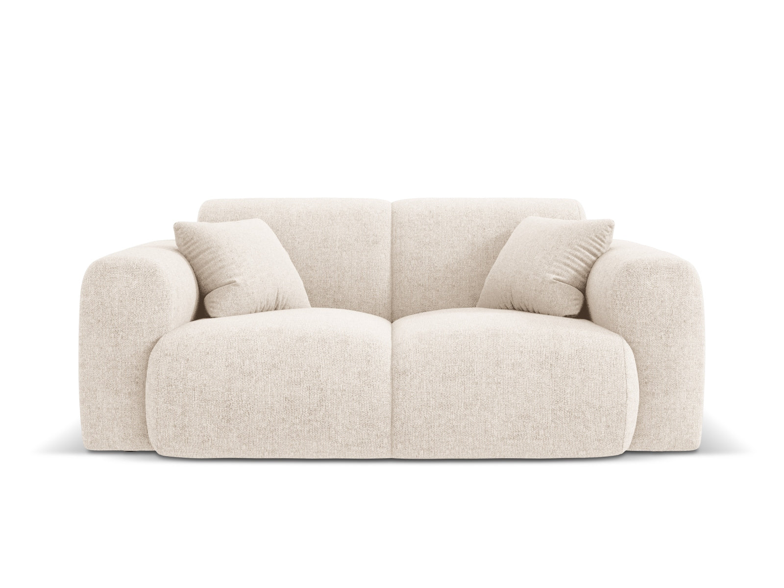 Nolio Sofa 2 Sitzer 95cm in Light Beige-Haga präsentiert im Onlineshop von KAQTU Design AG. 2er Sofa ist von Cosmopolitan Design
