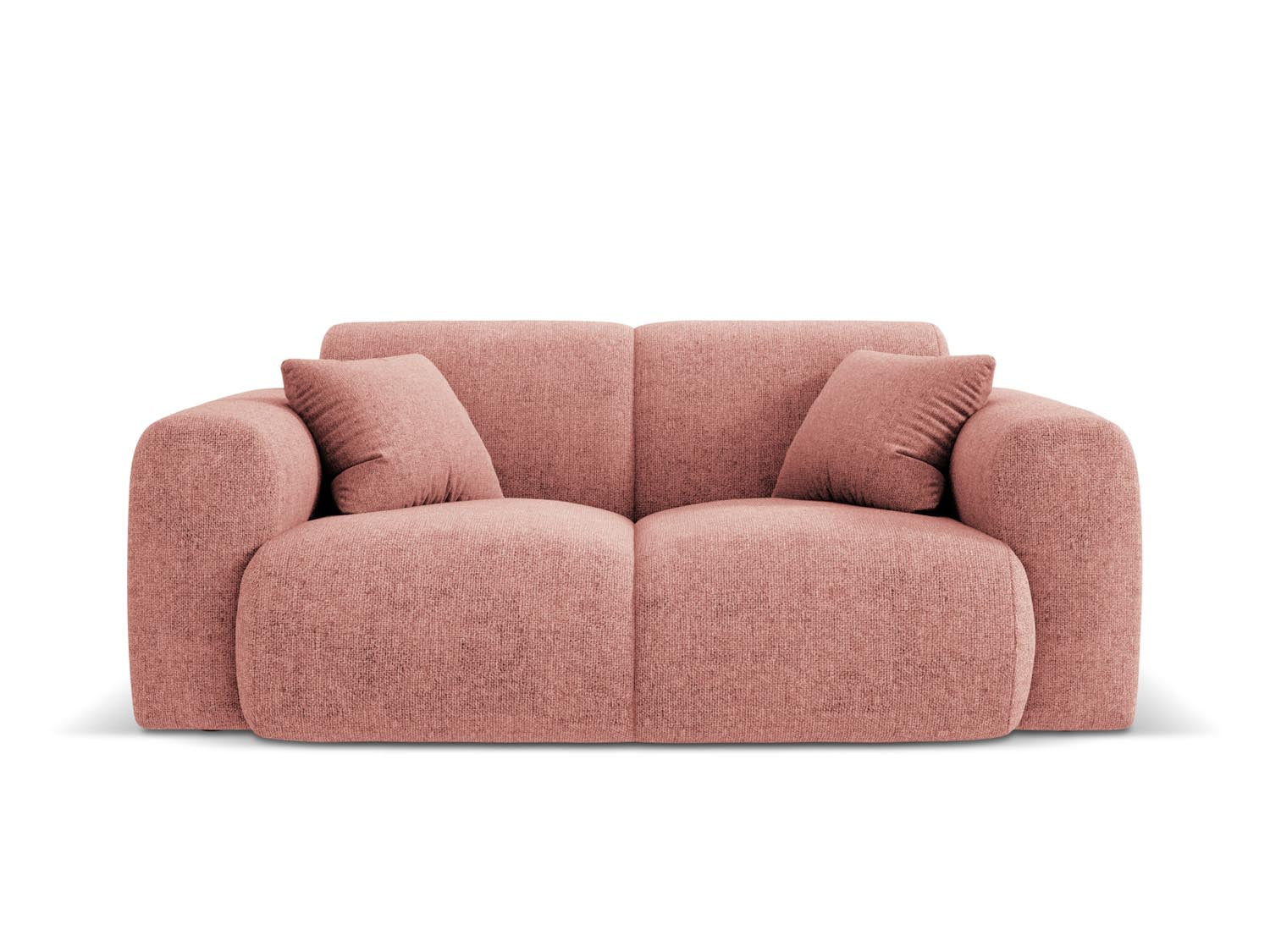 Nolio Sofa 2 Sitzer 95cm in Pink präsentiert im Onlineshop von KAQTU Design AG. 2er Sofa ist von Cosmopolitan Design